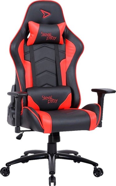 Steelplay SGC01 Gaming Stuhl, Kunstleder, rot