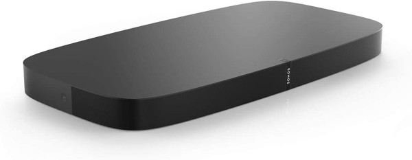 Sonos Playbase WLAN Soundbase, schwarz - Erweiterbarer WLAN Speaker mit Airplay