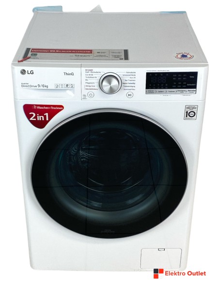 LG V5WD96H1 Waschtrockner, 9kg Waschen/6Kg Trocknen, 1400 U/Min