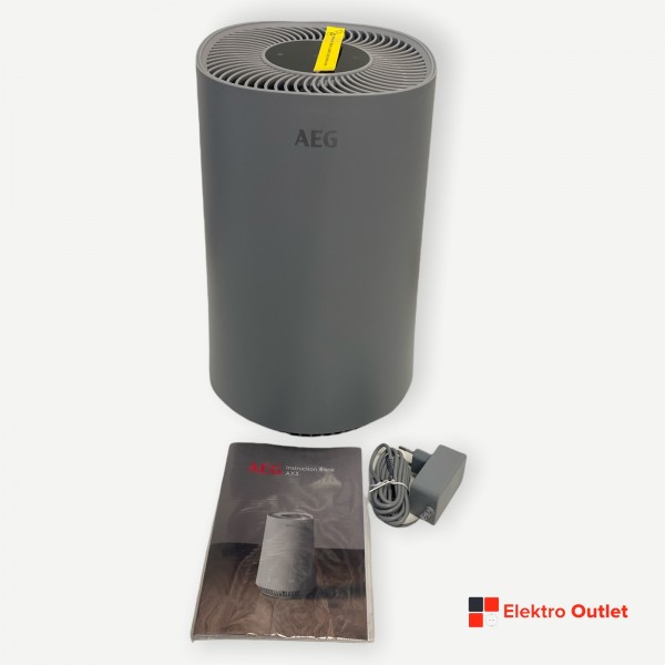 AEG AX31-201GY Luftreiniger Hellgrau 1000 Watt, Raumgröße: 40 m³