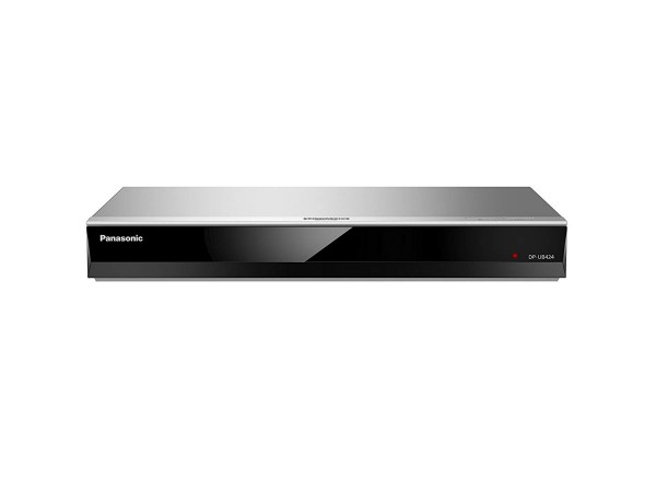 Panasonic DP-UB424EGS Blu-ray Player, 4K UHD, WLAN, LAN, 3D-fähig, silber