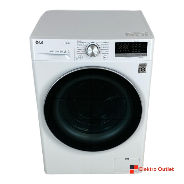 LG F4WV409S1 Waschmaschine, 9 kg, 1400 U/Min, Inverter Motor, D, weiß