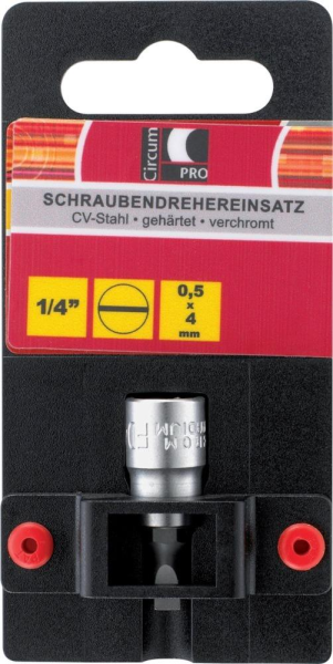 CircumPRO Schraubendreher Einsatz SB 1/4" 1,2x6,5x18mm