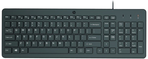 HP 150 Wired Keyboard , schwarz