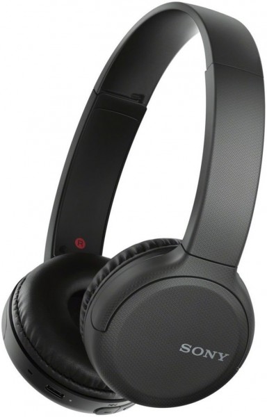 Sony WH-CH510 On-Ear-Kopfhörer, Google Assistant, Siri, Bluetooth, schwarz