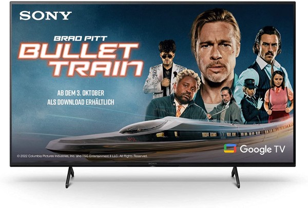 Sony KD-50X80J LED Fernseher, 126 cm/50 Zoll, 4K Ultra HD, Smart-TV