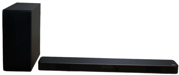 LG DSL4 2.1 Soundbar mit kabellosem Subwoofer (Bluetooth), schwarz
