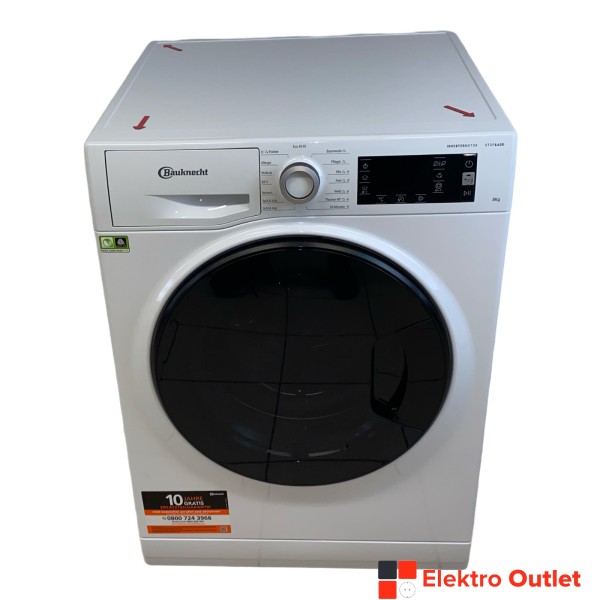 Bauknecht W Active 823 PS Waschmaschine, 8 kg, 1400 U/Min, B, weiß