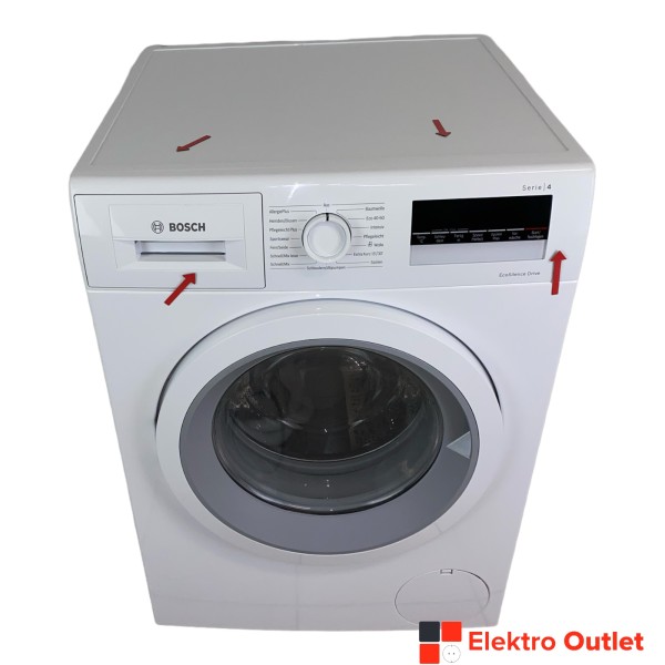 Bosch Serie 4 WAN28K20 Waschmaschine, 8 kg, 1400 U/Min, weiß