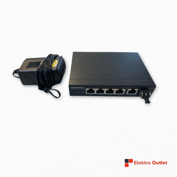 Microsens MS453514M 6 Port Gigabit Switch 5x10/100/1000Base-T