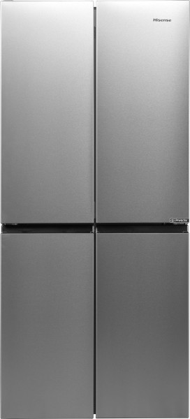 Hisense RQ563N4SI2 French Door Side-by-Side Kühlschrank, 181 cm hoch, NoFrost, silber