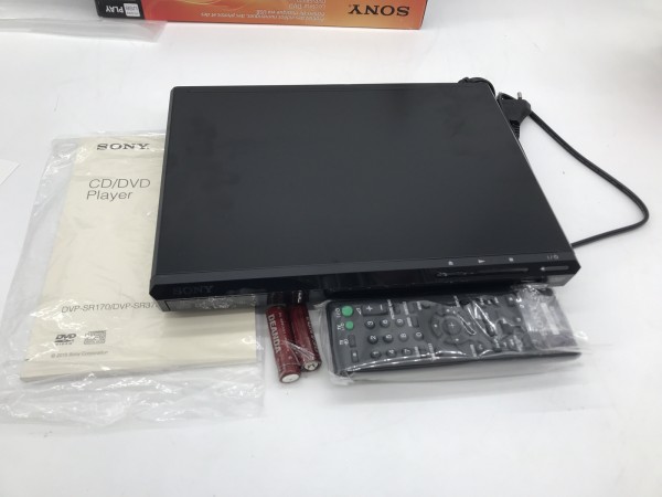 Sony DVP-SR370 DVD-Player, Scart, USB, schwarz