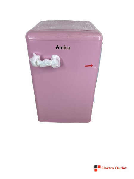 AMICA KS 15616 P Kühlschrank 860 mm hoch, Pink