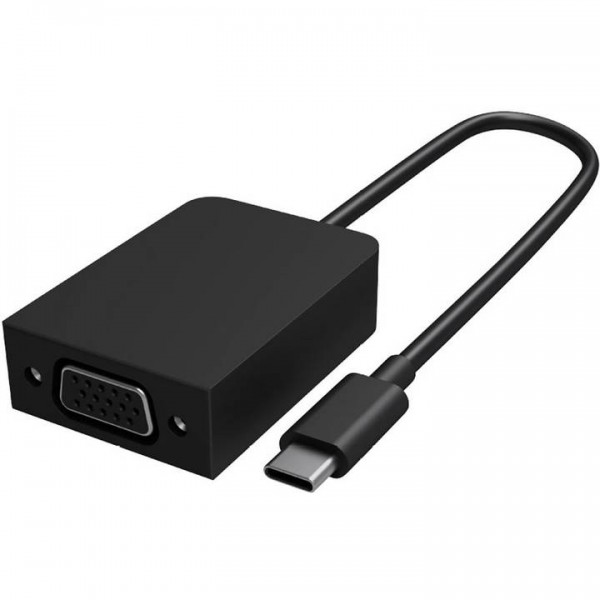 Microsoft Surface USB-C zu VGA Adapter Display-Adapter, schwarz