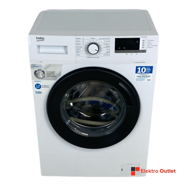 Beko WML71434NPS1 Waschmaschine, 7 kg, 1400 U/Min, weiß