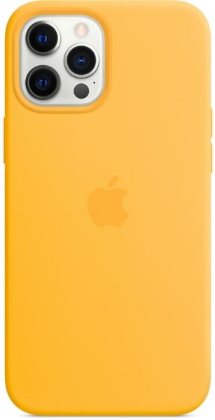 Apple Smartphone-Hülle »iPhone 12 Pro Max Silicone Case«, with MagSafe, Sonnenblume