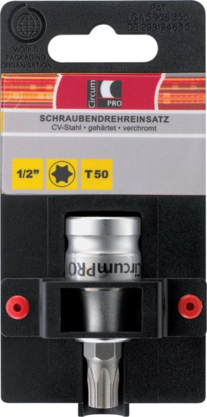 CircumPRO Schraubendreher-Einsatz, Bit, .SB 1/2"T55X60MM