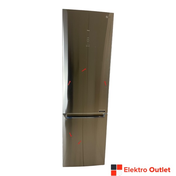 LG GBB92STABP Kühlgefrierkombination 2030 mm hoch, Premium Stainless Steel