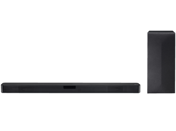 LG SL4Y 2.1 Soundbar mit Subwoofer, Bluetooth, 300 Watt, schwarz