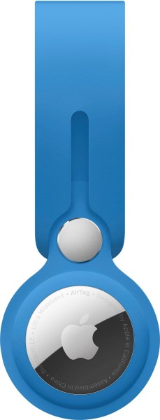 Apple MLYX3ZM/A Air-Tag Schlüsselanhänger, Capri-blau