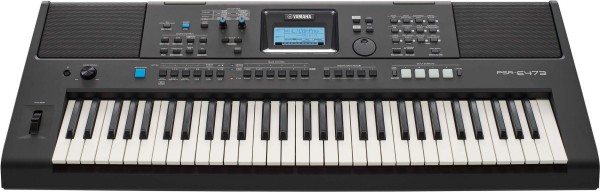 Yamaha PSR-E473 Digital Keyboard, 61 Tasten, mit Netzteil und Notenhalter