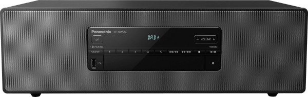Panasonic SC-DM504EG-K Stereoanlage, UKW mit RDS, DAB, 40 W, CD, Bluetooth