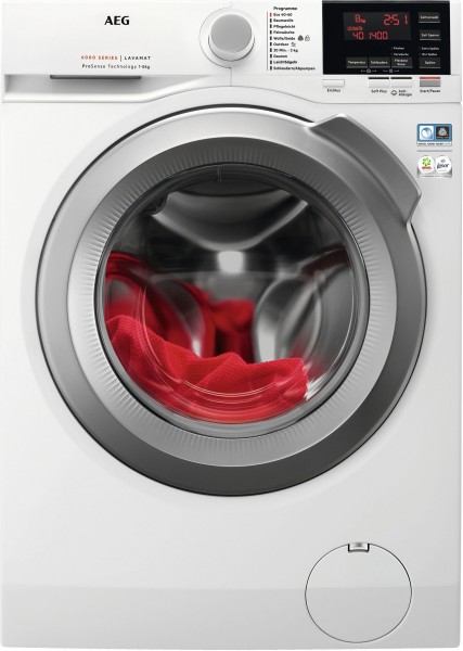 AEG L6FBA668 Waschmaschine, 8kg, 1400 U/Min., weiß