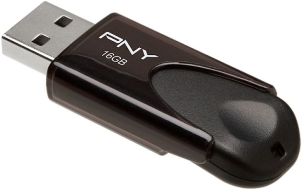 PNY »Attaché 4 2.0« USB-Stick (USB 2.0, Lesegeschwindigkeit 25 MB/s)