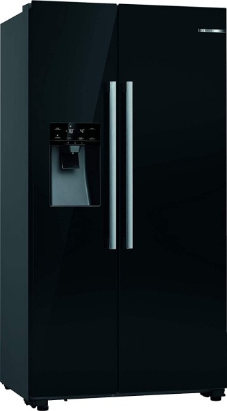 Bosch KAD93VBFP Serie 6 Side-by-Side Kühlschrank, 90cm breit, NoFrost, schwarz