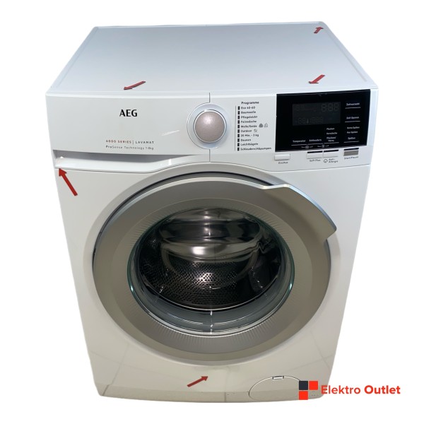 AEG L6FBA668 Waschmaschine, 8kg, 1400 U/Min