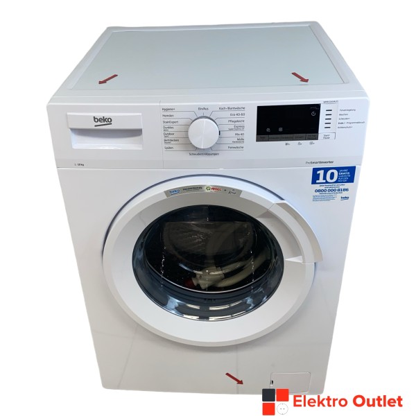 Beko WMB101434LP1 Waschmaschine 10 kg, 1400 U/Min., weiß
