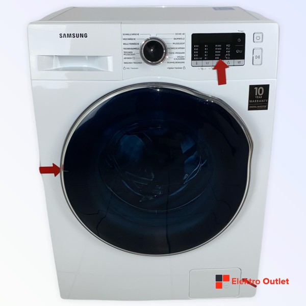 Samsung WD8NK52K0AW/EG Waschtrockner 8 kg/5 kg, 1400 U/Min, Weiß