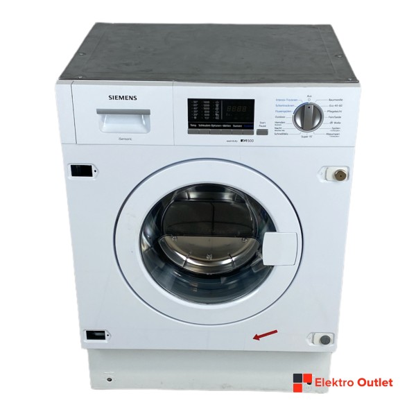 Siemens WK14D542 Einbau-Waschtrockner, 7kg Waschen, 4kg Trocknen, 1400 U/Min