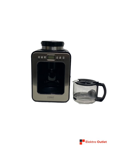 Caso Kaffeemaschine mit Mahlwerk 1848 Coffee Compact electronic, Permanentfilter