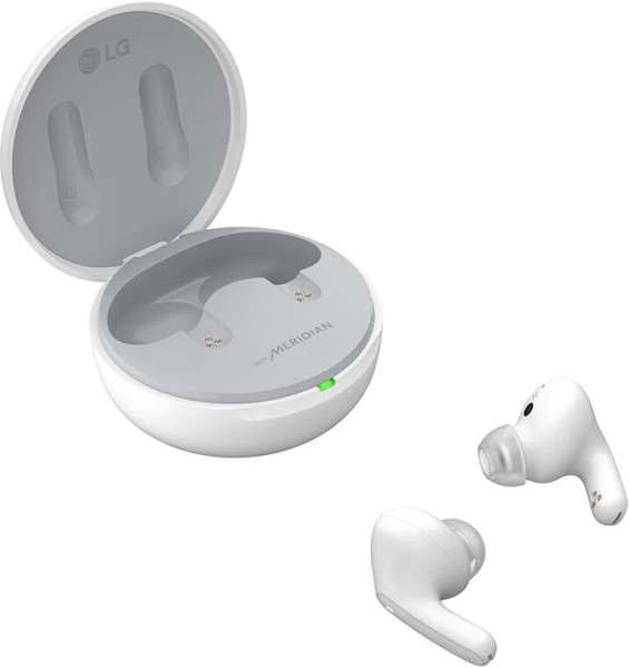 LG TONE Free DFP5W, In-ear Kopfhörer Bluetooth Pearl White